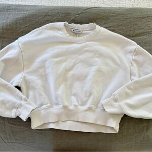 Athleta White Sweatshirt